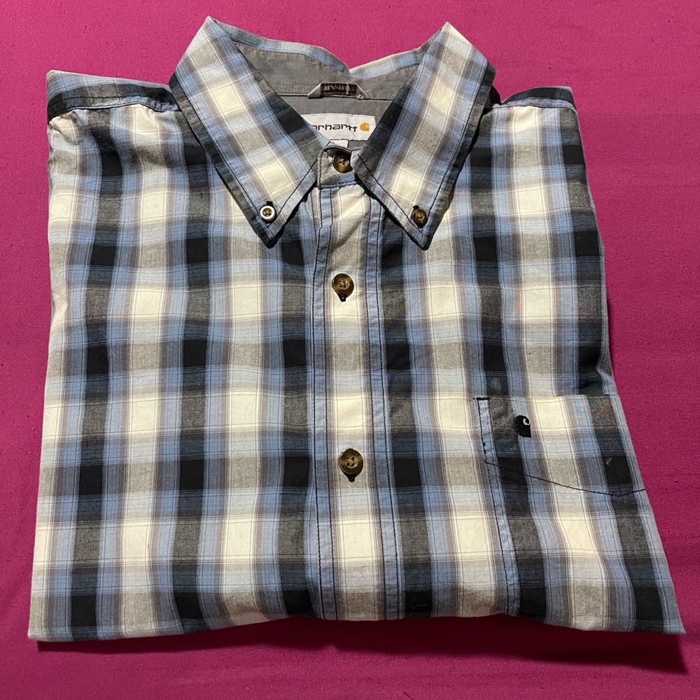 Carhartt premium short sleeve casual shirt